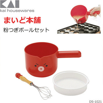 日本KAI貝印章魚燒工具套裝